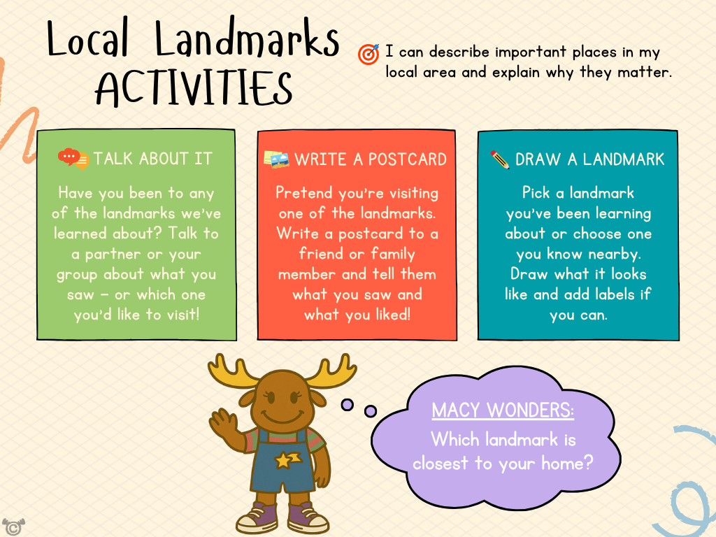 Activities from My Area – Argyll and Bute Social Studies pack, First Level