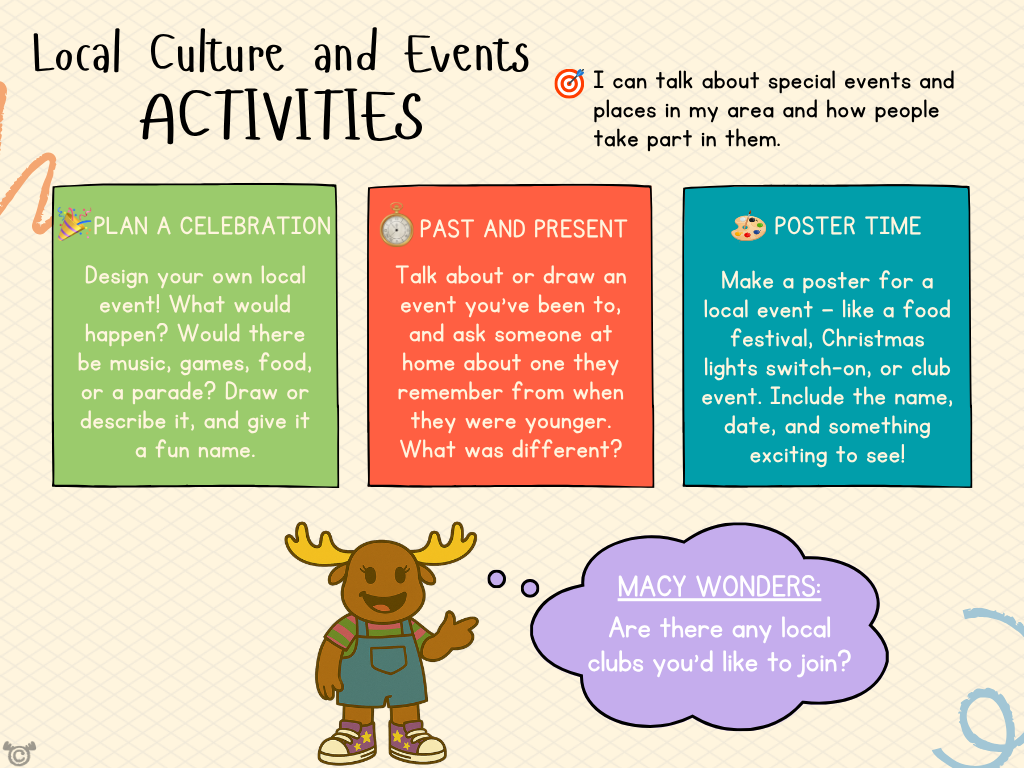 Activities from My Area – West Dunbartonshire Social Studies pack, First Level