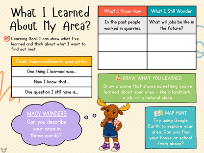 Assessment from My Area – East Lothian Social Studies pack, First Level