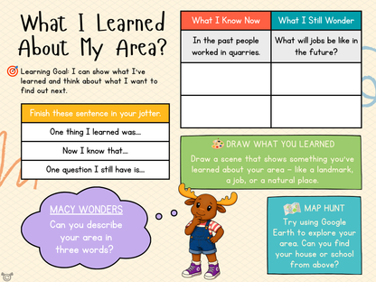 Assessment from My Area – West Dunbartonshire Social Studies pack, First Level