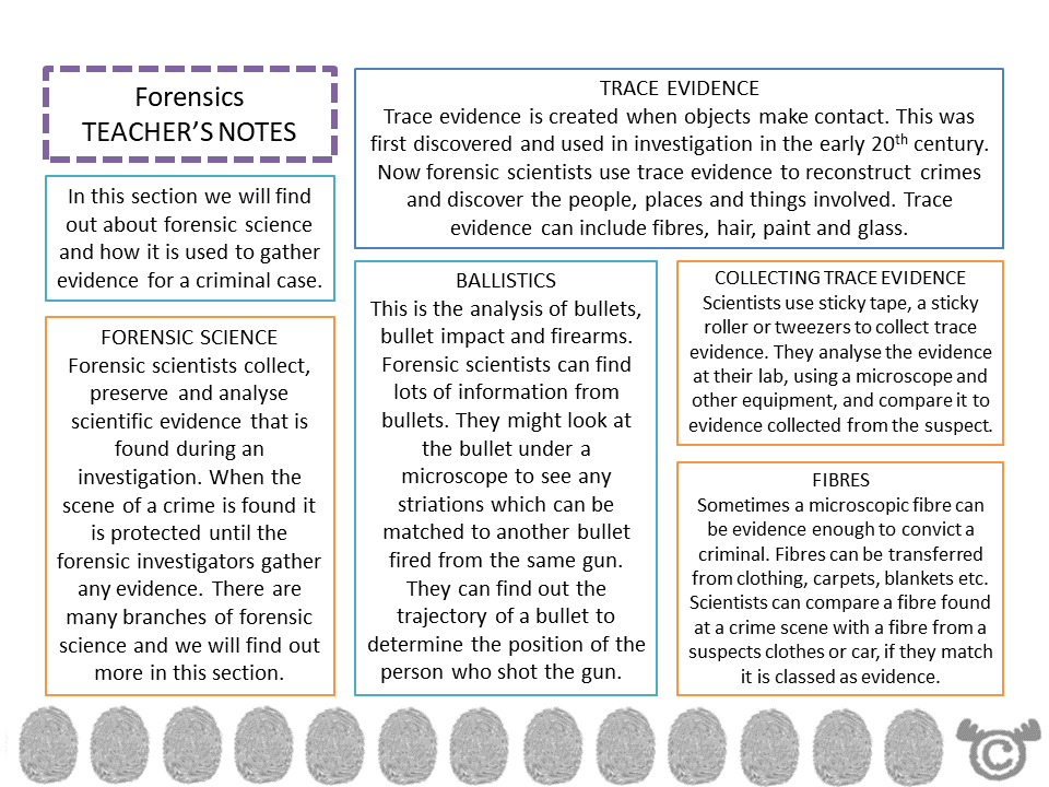 Teacher’s notes from Cops and Robbers Social Studies pack, Second Level