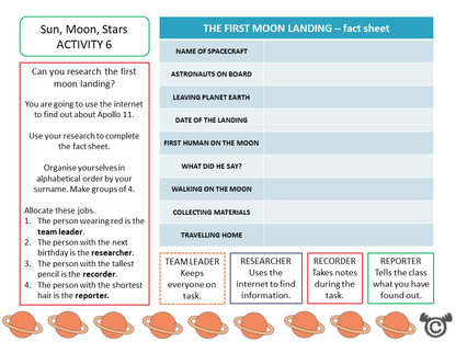 Research activity from Discovering Plants Science pack, First Level