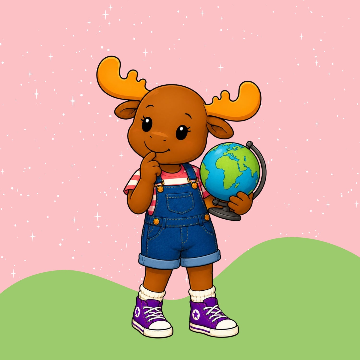 Macy exploring the world for Curriculum for Excellence Early Level learning