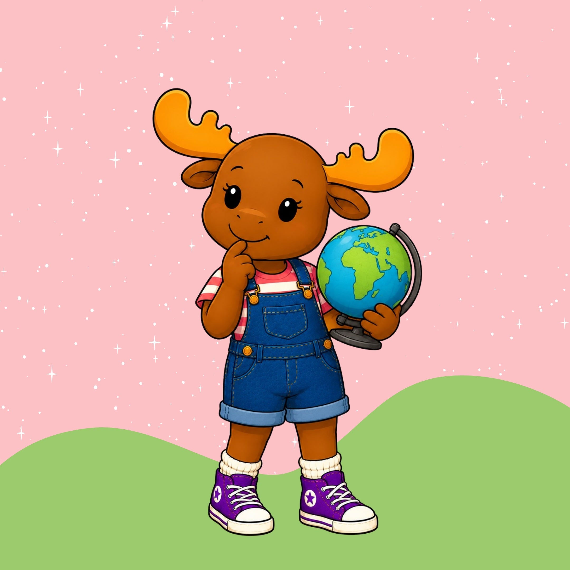 Macy exploring the world for Curriculum for Excellence Early Level learning