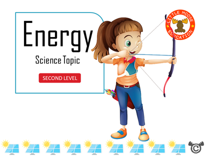 Energy digital topic pack front cover, Science Second Level, Curriculum for Excellence