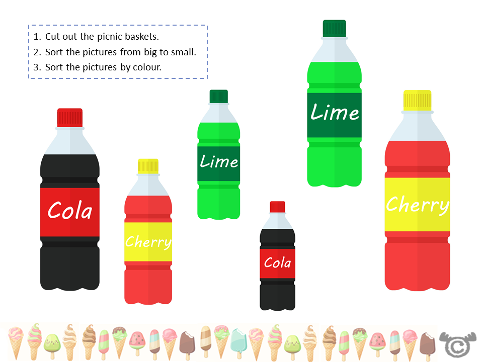 Sorting activity from Children in the Past Social Studies pack, Early Level