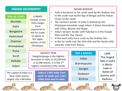 Teacher’s notes from India Social Studies pack, Second Level