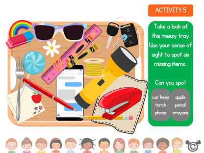 Spotting activity from Introducing Forces Science pack, Early Level