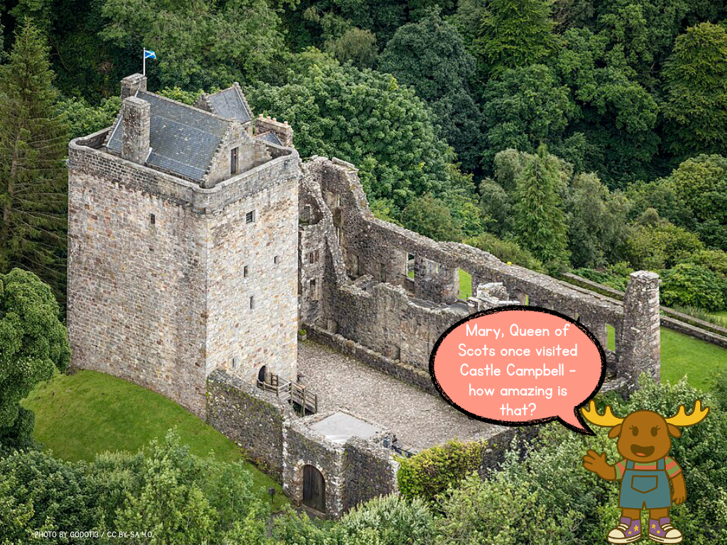 Landmark – Castle Campbell in My Area – Clackmannanshire Social Studies pack, First Level