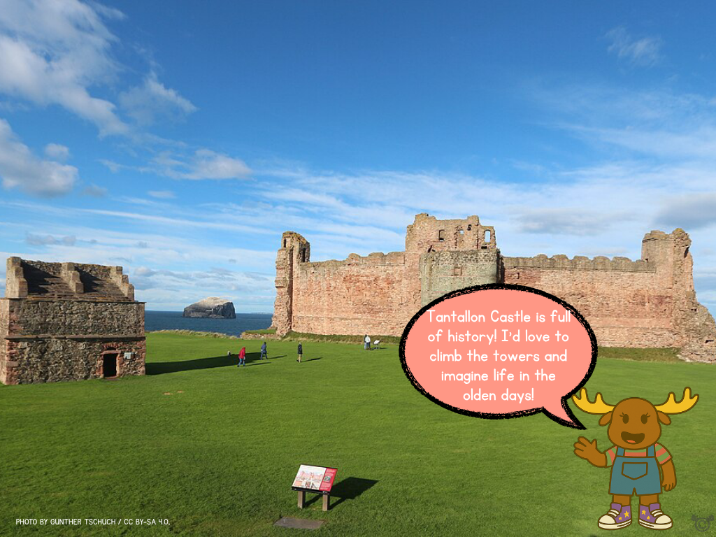 Landmark – Tantallon Castle in My Area – East Lothian Social Studies pack, First Level