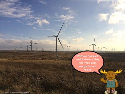 Landmark – Whitelees Wind Farm in My Area – East Renfrewshire Social Studies pack, First Level