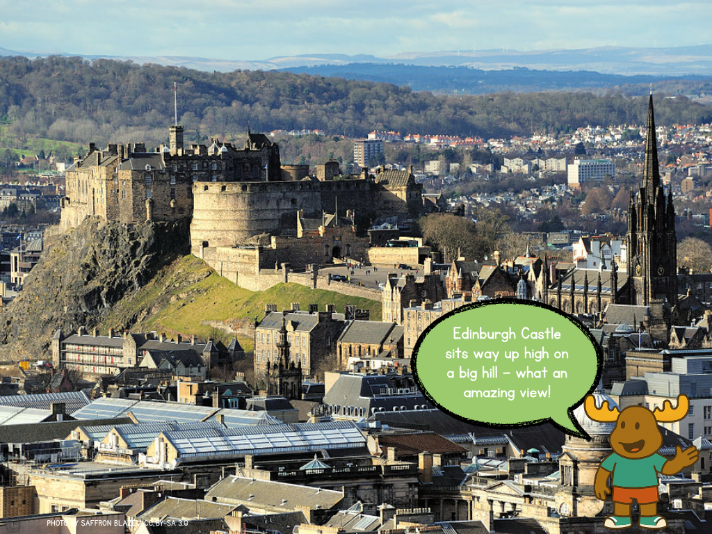 Landmark – Edinburgh Castle in My Area – Edinburgh Social Studies pack, First Level