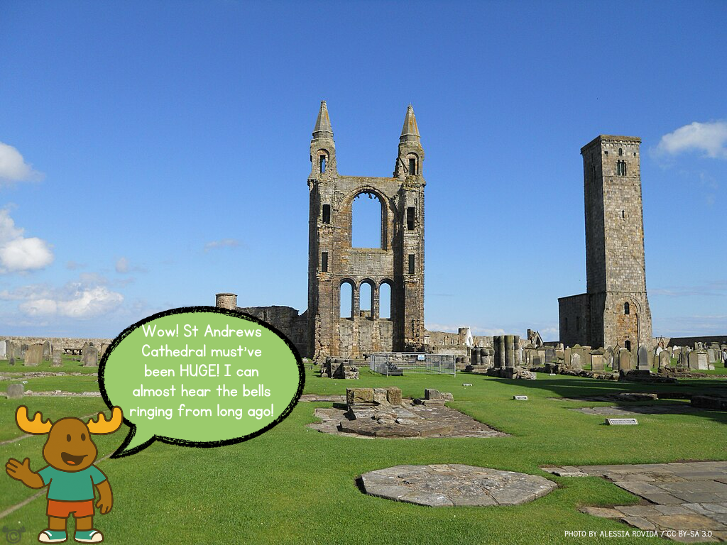 Landmark – St Andrews Cathedral in My Area – Fife Social Studies pack, First Level