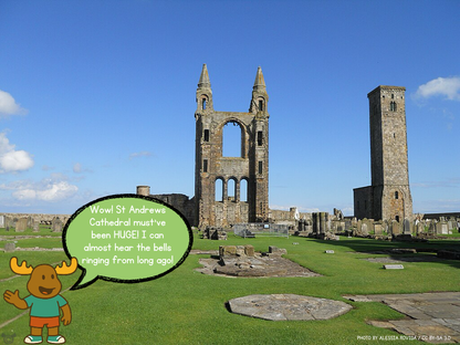 Landmark – St Andrews Cathedral in My Area – Fife Social Studies pack, First Level