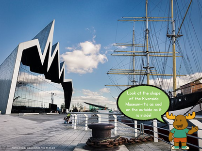Landmark – The Riverside Museum in My Area – Glasgow Social Studies pack, First Level