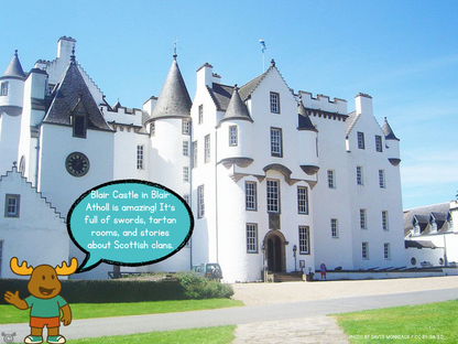 Landmark – Blair Castle in My Area – Perth and Kinross Social Studies pack, First Level