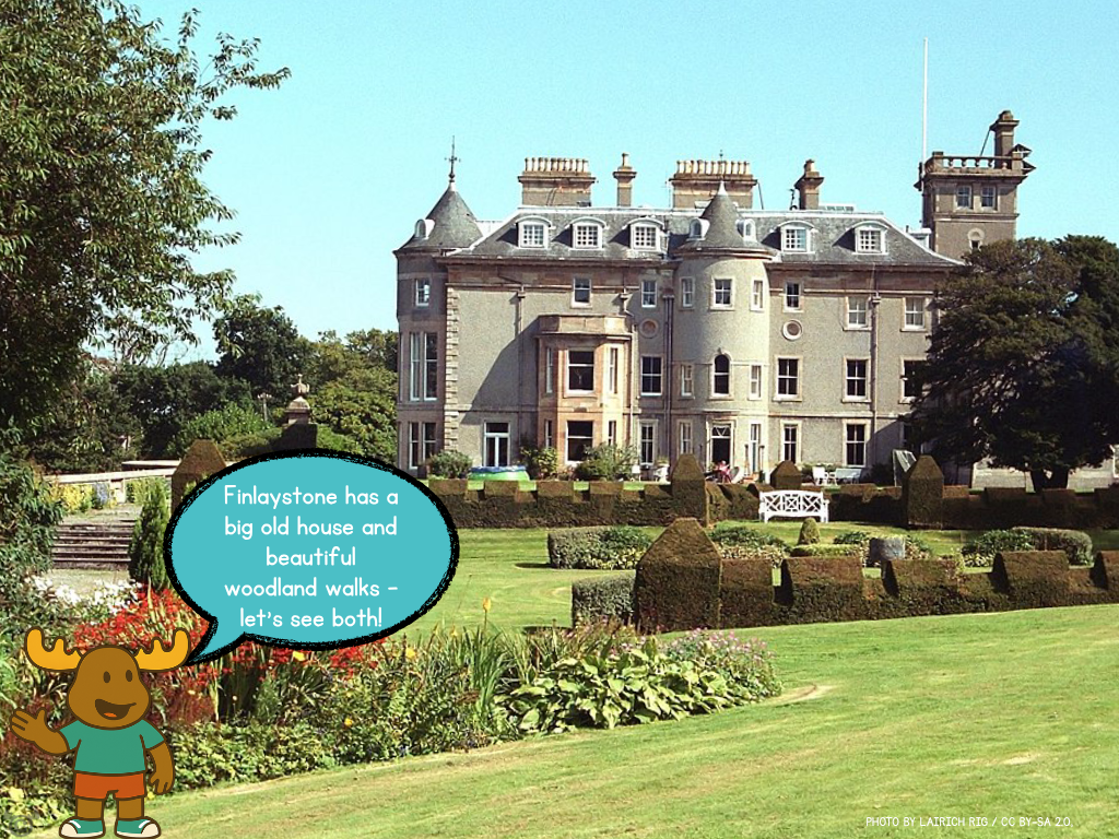 Landmark – Finlaystone Country Estate in My Area – Renfrewshire Social Studies pack, First Level