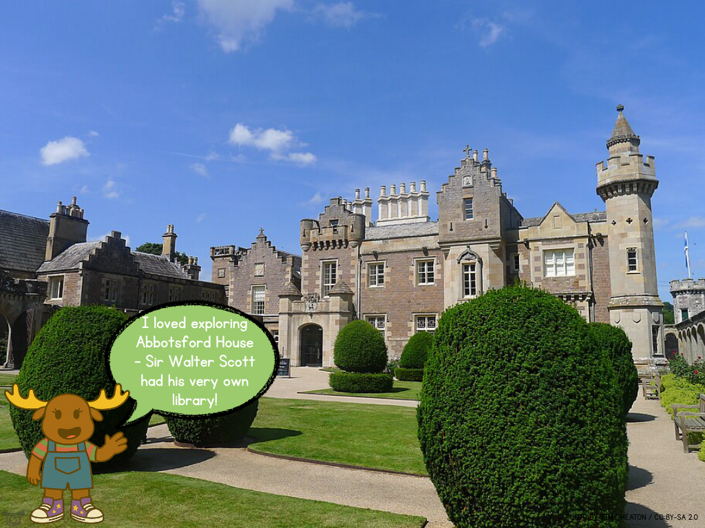 Landmark – Abbotsford House in My Area – Scottish Borders Social Studies pack, First Level