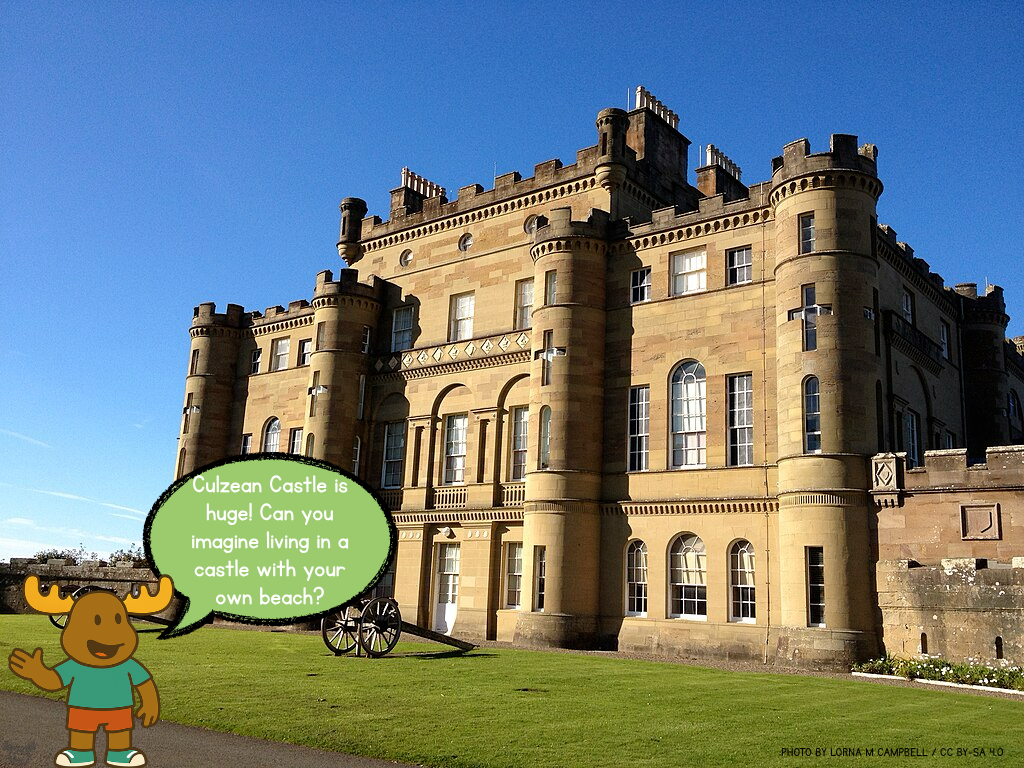 Landmark – Culzean Castle in My Area – South Ayrshire Social Studies pack, First Level