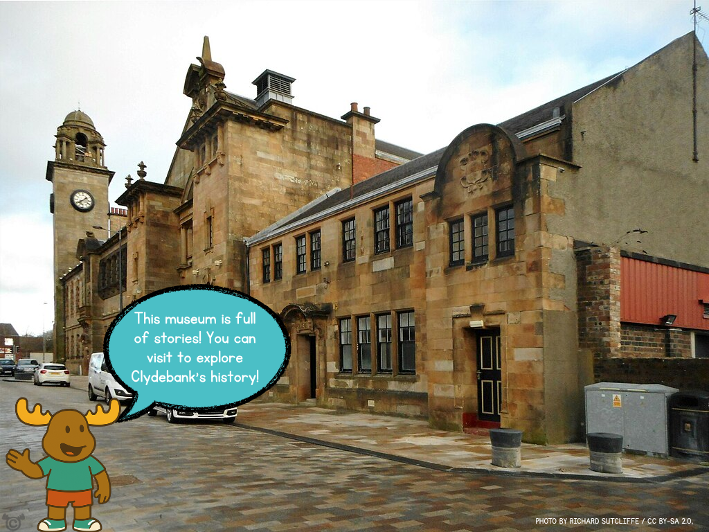 Landmark – Clydebank Museum in My Area – West Dunbartonshire Social Studies pack, First Level