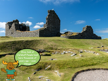 Landmark – Jarlshof in My Area – Shetland Islands Social Studies pack, First Level