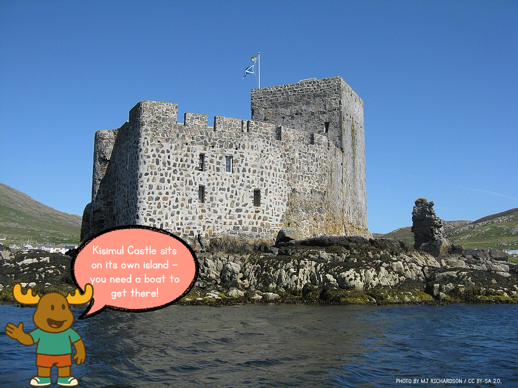 Landmark – Kisimul Castle in My Area – Na h-Eileanan Siar Social Studies pack, First Level
