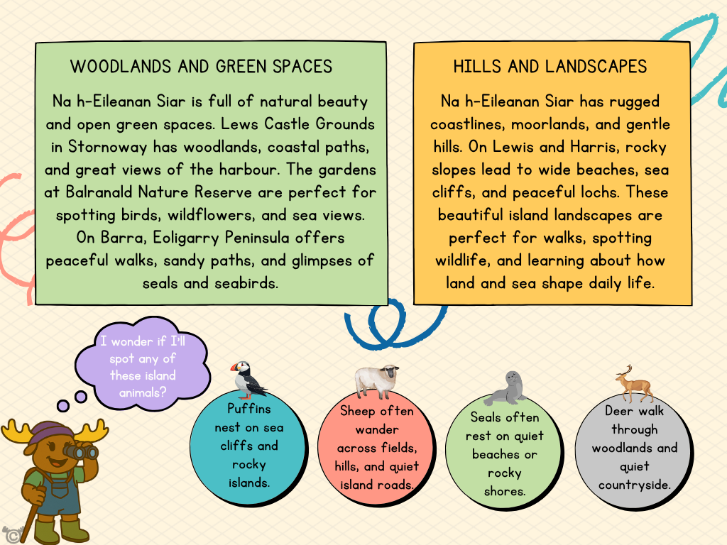 Teacher’s notes from My Area – Na h-Eileanan Siar Social Studies pack, First Level