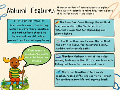 Teacher’s notes from My Area – Aberdeen Social Studies pack, First Level
