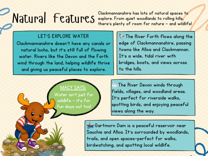 Teacher’s notes from My Area – Clackmannanshire Social Studies pack, First Level