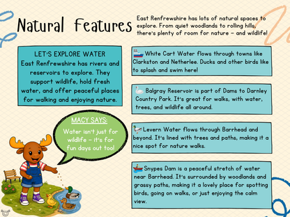 Teacher’s notes from My Area – East Renfrewshire Social Studies pack, First Level