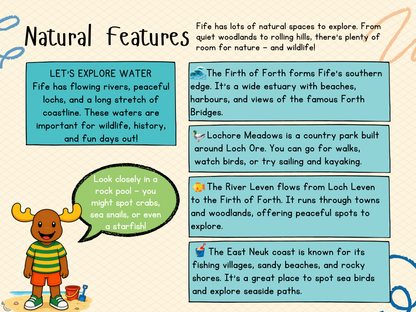 Teacher’s notes from My Area – Fife Social Studies pack, First Level
