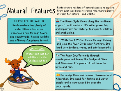 Teacher’s notes from My Area – Renfrewshire Social Studies pack, First Level
