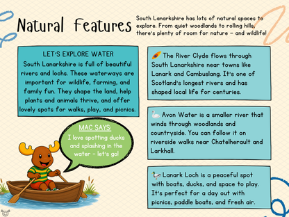 Teacher’s notes from My Area – South Lanarkshire Social Studies pack, First Level