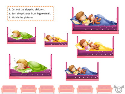 Sorting activity from Our House Social Studies pack, Early Level