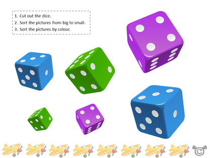 Sorting activity from Playing Social Studies pack, Early Level