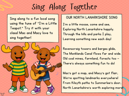 Song from My Area – North Lanarkshire Social Studies pack, First Level
