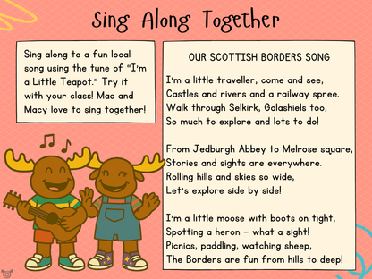 Song from My Area – North Lanarkshire Social Studies pack, First Level