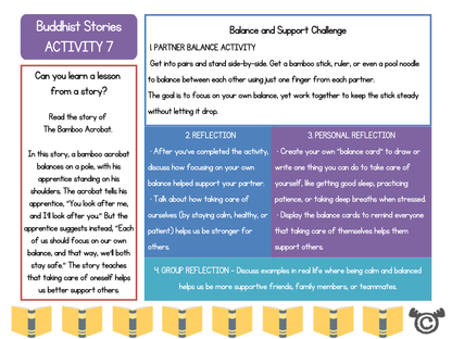 Story-based activity from Stories RME pack, Second Level