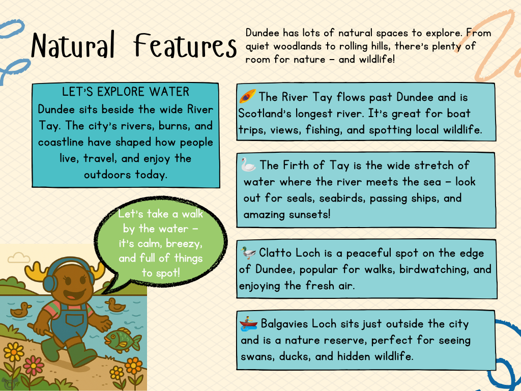 Teacher’s notes from My Area – Dundee Social Studies pack, First Level