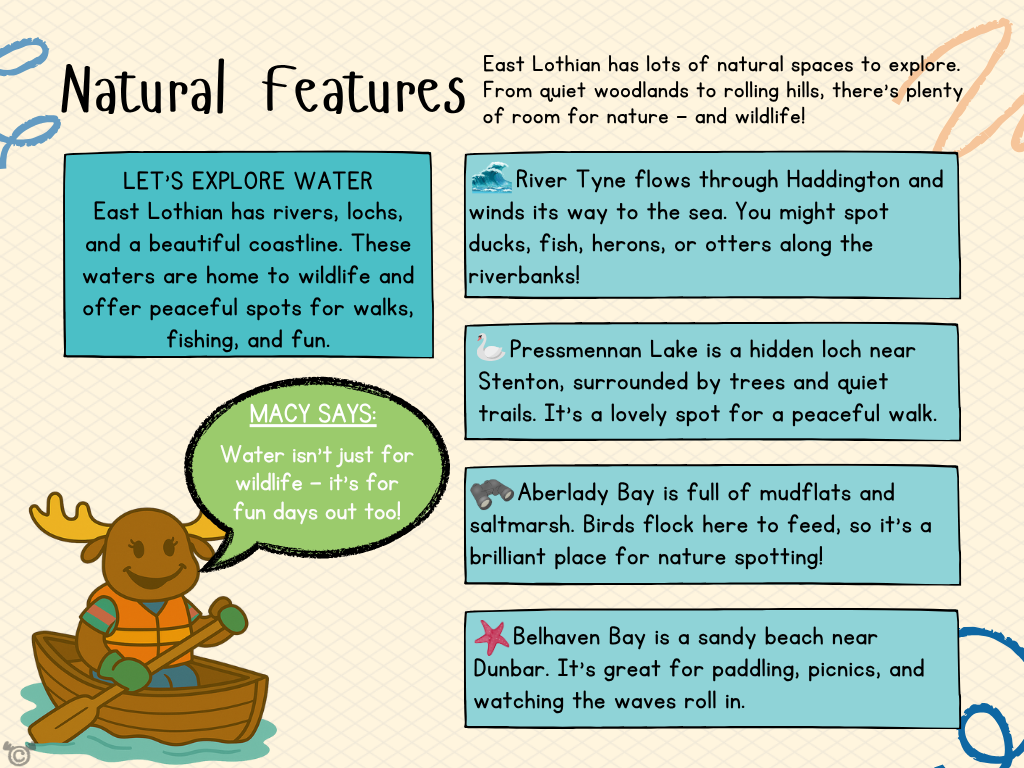 Teacher’s notes from My Area – East Lothian Social Studies pack, First Level