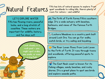 Teacher’s notes from My Area – Fife Social Studies pack, First Level