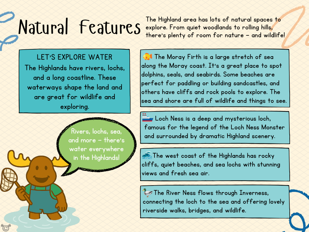Teacher’s notes from My Area – Highland Social Studies pack, First Level