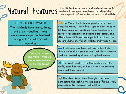 Teacher’s notes from My Area – Highland Social Studies pack, First Level