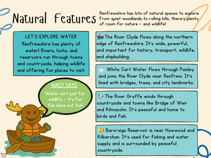 Teacher’s notes from My Area – Renfrewshire Social Studies pack, First Level